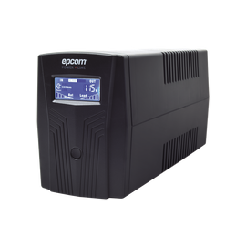 UPS de 600VA/360W / Topología Línea Interactiva / Entrada y Salida 220 Vca / Regulador de Voltaje AVR 80-150 Vca / Clavija NEMA 5-15P / 4 Tomas NEMA 5-15R