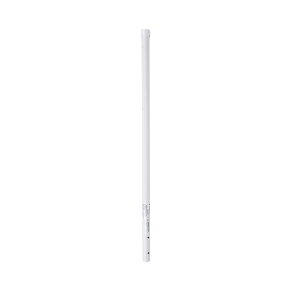 Poste de Esquina de 0.8m para Cerca Electrificada. Tubo Galvanizado cal. 18 de 1