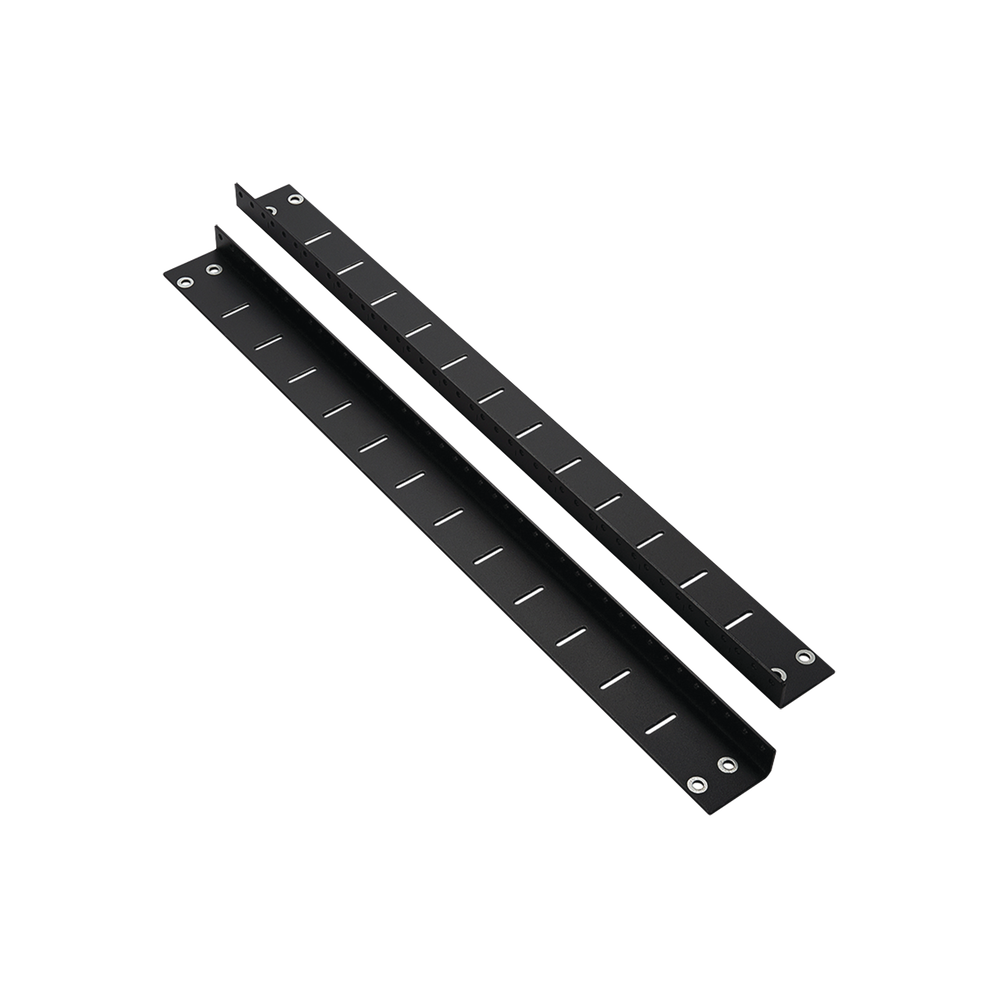 Kit de Rieles Posteriores para Gabinetes PanZone de Panduit, de 12 UR, Color Negro