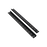 Kit de Rieles Posteriores para Gabinetes PanZone de Panduit, de 12 UR, Color Negro