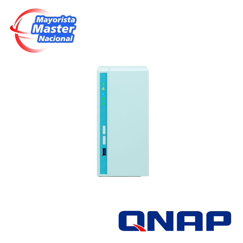 NAS QNAP TS-230-US PROCESADOR REALTEK RTD1296 / MEMORIA RAM 2GB / 2 BAHIAS FRONTALES SATA 3.5 PULGADAS y 2.5 PULGADAS / 1 PUERTO RJ45 1GbE / MONTAJE EN ESCRITORIO / APLICACIONES DE USO PERSONAL PARA COMPARTIR Y RESPALDAR DATOS EN LA NUBE NAS QNAP TS-230-US PROCESADOR REALTEK RTD1296 / MEMORIA RAM 2GB / 2 BAHIAS FRONTALES SATA 3.5 PULGADAS y 2.5 PULGADAS / 1 PUERTO RJ45 1GbE / MONTAJE EN ESCRITORIO / APLICACIONES DE USO PERSONAL PARA COMPARTIR Y RESPALDAR DATOS EN LA NUBE