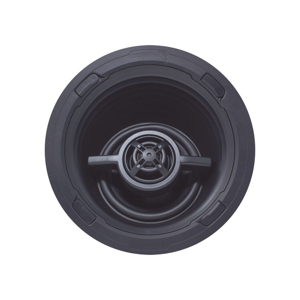 REV Series Altavoz LCR Angulo para Techo de 3 Vias para Cine en Casa | Woofer 7in de Polipropileno |  Tweeter de 1in, 150W, 8Ω