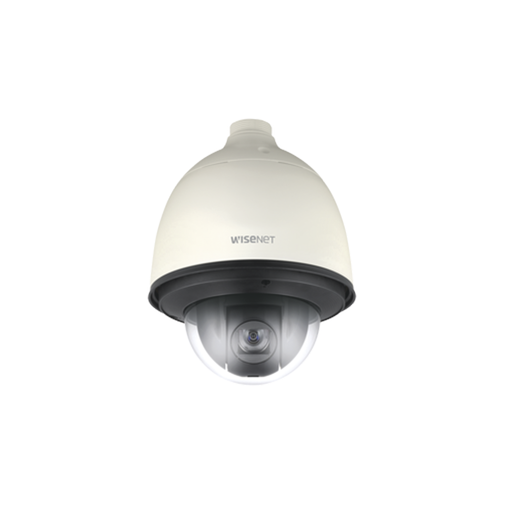 Domo IP PTZ Antivandálico 2MP / Zoom Óptico 23X / H.265 & WiseStream  / WDR 120DB / Exterior IP66