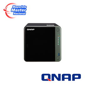 NAS QNAP TS-453D-4G-US PROCESADOR INTEL CELERON J4125 / MEMORIA RAM 4GB / 4 BAHIAS FRONTALES SATA 3.5 PULGADAS y 2.5 PULGADAS / 2 PUERTOS RJ45 2.5GbE / MONTAJE EN ESCRITORIO / APLICACIONES  DE USO PERSONAL PARA COMPARTIR Y RESPALDAR DATOS EN LA NUBE