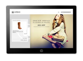 HP L7010t Retail Touch Monitor - Monitor LED - 10.1