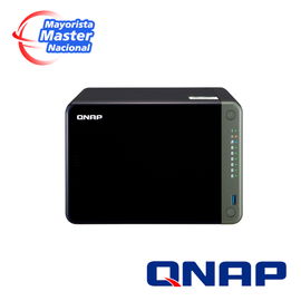 NAS QNAP TS-653D-4G-US PROCESADOR INTEL CELERON J4125 / MEMORIA RAM 4GB / 6 BAHIAS FRONTALES SATA 3.5 PULGADAS y 2.5 PULGADAS / 2 PUERTOS RJ45 2.5GbE / MONTAJE EN ESCRITORIO / APLICACIONES  DE USO PERSONAL PARA COMPARTIR Y RESPALDAR DATOS EN LA NUBE