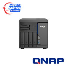 NAS QTS HERO QNAP TS-h686-D1602-8G-US PROCESADOR INTEL XEON D1602 / MEMORIA RAM 8GB / 4 BAHIAS FRONTALES SATA 3.5 PULGADAS + 2 BAHIAS FRONTALES  SATA 2.5 PULGADAS / 4 PUERTOS RJ45 2.5GbE / MONTAJE EN ESCRITORIO / APLICACIONES PYMES PARA COMPARTIR Y R