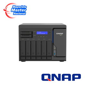 NAS QTS HERO QNAP TS-h886-D1622-16G-US PROCESADOR INTEL XEON D1602 / MEMORIA RAM 16GB / 6 BAHIAS FRONTALES SATA 3.5 PULGADAS + 2 BAHIAS FRONTALES SATA 2.5 PULGADAS / 4 PUERTOS RJ45 2.5GbE / MONTAJE EN ESCRITORIO / APLICACIONES PYMES PARA COMPARTIR Y 