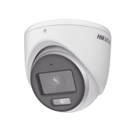 Turret TURBOHD  3K (5MP) / Micrófono Integrado / Lente 2.8 mm / Imagen a color 24/7 / 40 mts Luz Blanca / Exterior IP67 / dWDR / 4 Tecnologías