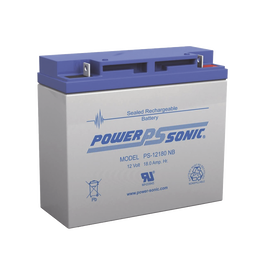 Batería de Respaldo UL de 12V 18AH / Ideal para Sistemas de Detección de Incendio / Control de Acceso / Intrusión / Videovigilancia / Terminales Tipo NB