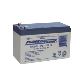 Batería de Respaldo UL de 12V 8AH / Ideal para Sistemas de Detección de Incendio / Control de Acceso / Intrusión / Videovigilancia / Terminales Tipo F2
