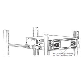 Soporte en Rack para NVR`s DS-96000NI-I