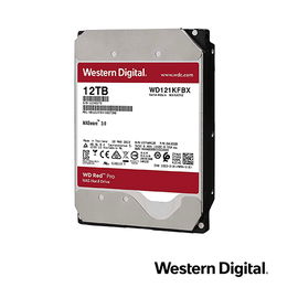 DD INTERNO 12 TB SATA WD RED PRO WD121KFBX CACHE 256MB 7200RPM 24X7 ESPECIAL PARA ALMACENAMIENTO Y NAS