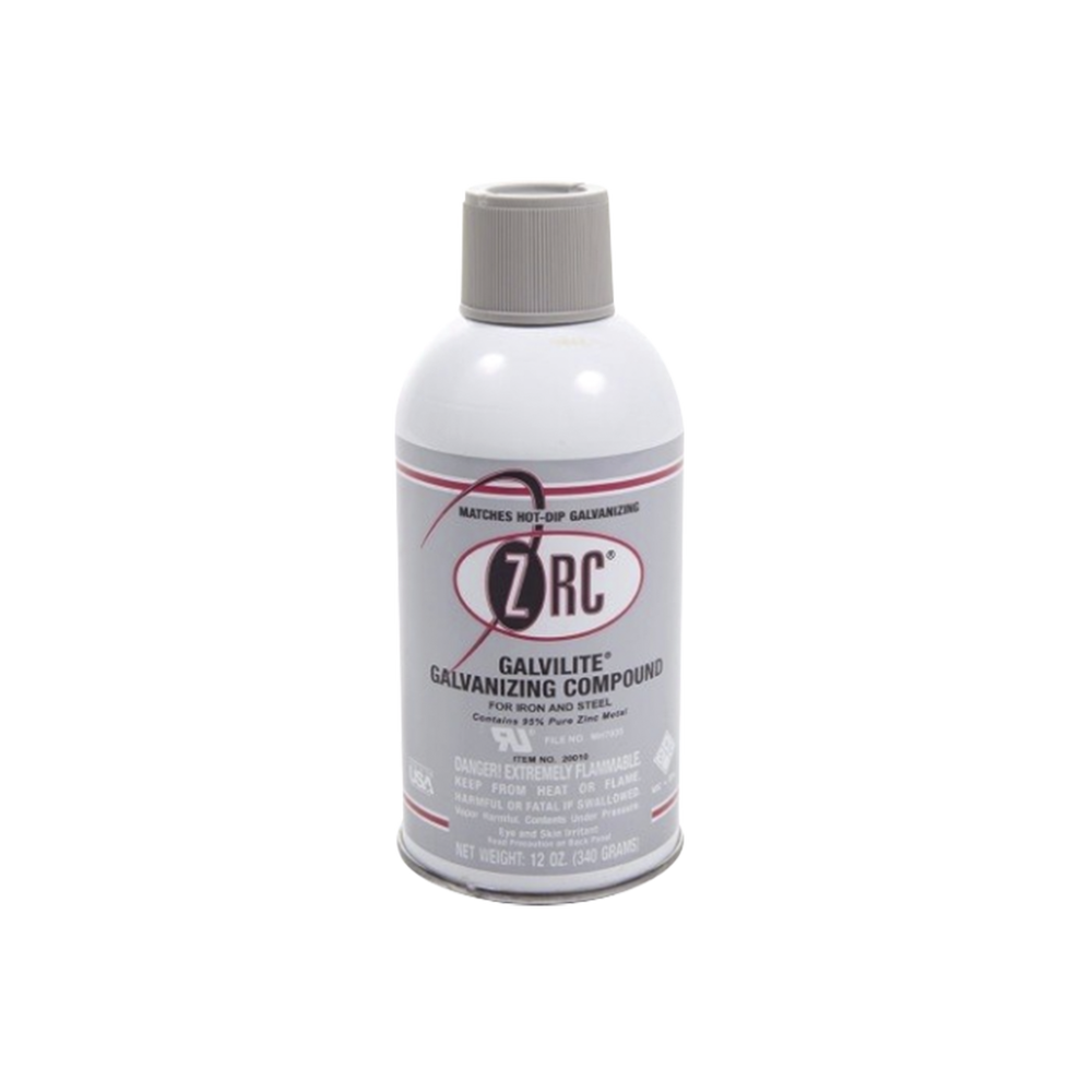 Compuesto Zinc en Aerosol  para Retoque de Piezas Galvanizadas por Inmersión en Caliente (12 oz.).