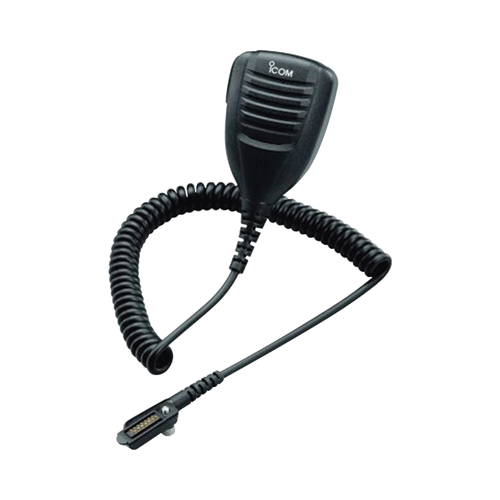 Intrinsically safe approved waterproof speaker mic for ICF52 / 62DUL