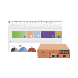 Inicie o renueve su central de monitoreo de alarmas, Kit 1 receptora ExtriumDT42V2 y Software de monitoreo.