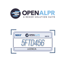 Licencia 5 años / Servidor en la nube / Reconocimiento de placas / Color / Modelo de vehículos para 1 canal de video (DVR/NVR/Cámara IP) / Compatible con todas las marcas / Hasta 160 km/h