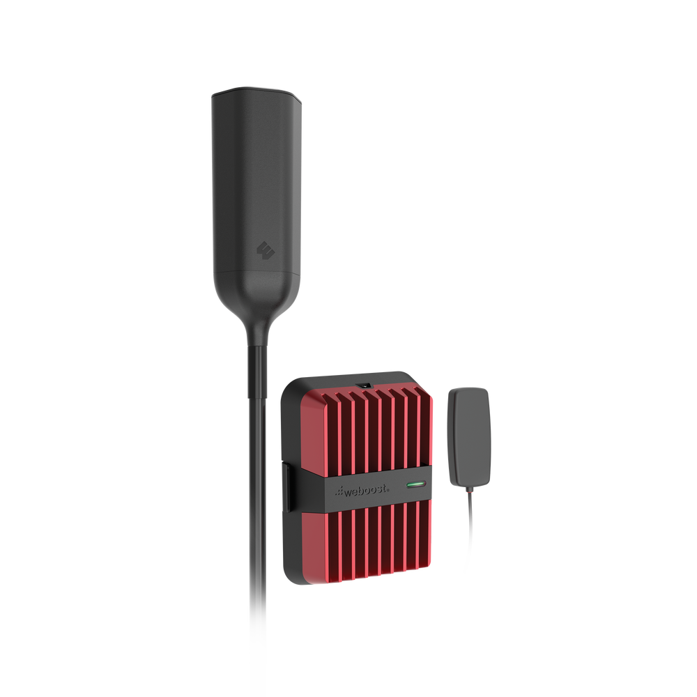 Kit amplificador de señal celular 4G LTE, 3G y Voz. Drive Reach OTR. Especial para Tractocamión y Pick up Pesados. Soporta múltiples dispositivos.  Opera con los principales operadores.