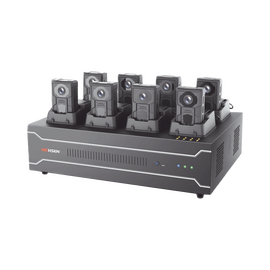 Estación de Carga y Respaldo de Información para Bodycam HIKVISION (DS-MH2211)/ Incluye 1 HDD de 4 TB