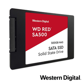 SSD WESTERN DIGITAL SERIE RED WDS500G1R0A 500 GB SATA III 6 GB/S FF 2.5” TBW 350