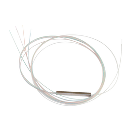 Splitter (Divisor Óptico) tipo PLC, de 1x4, para fusión (sin conectores)