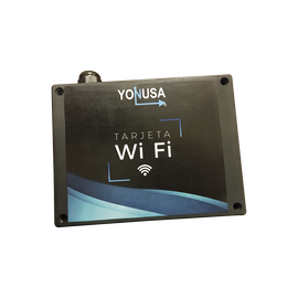 Modulo WIFI con gabinete para uso en Energizadores YONUSA/Aplicación sin costo/Activación Remota de 4 salidas tipo Relay con alta capacidad.