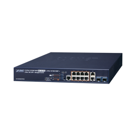 Switch Administrable L3 8 puertos 10/100/1000 Mbps c/PoE 802.3bt 75 watts, 2 puertos Gigabit uplink, 2 puertos 10G SFP+