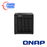 QNAP TS-451D2 - Servidor NAS - 4 compartimentos - SATA 6Gb/s - RAID 0, 1, 5, 6, 10, JBOD - RAM 4 GB - Gigabit Ethernet - iSCSI soporta