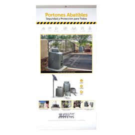 Póster Portones Abatibles DOORKING