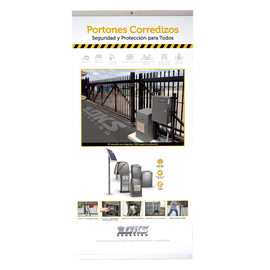 Póster Portones Corredizos DOORKING