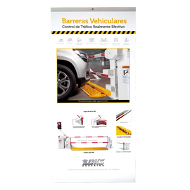 Póster Barreras Vehiculares DOORKING