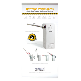 Póster Barreras Vehiculares 1 DOORKING