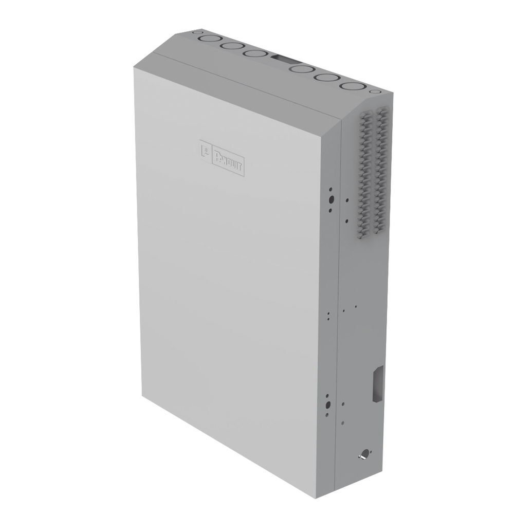 Gabinete PanZone Premium, de Montaje en Pared, Con 3 UR para Equipo Activo y 3 UR para Paneles de Parcheo, Fabricado en Acero, Color Gris