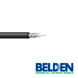 CABLE COAXIAL MINI RG-59 BELDEN 4855R 0101000 DE PRECISION 4K UHD CONDUCTOR DE COBRE PLATEADO SOLIDO CALIBRE 23 AWG DE 75 OHM TRENZA DE COBRE ESTAÑADO AL 95% CMP PLENUM USO INTERIOR COLOR NEGRO CABLE COAXIAL MINI RG-59 BELDEN 4855R 0101000 DE PRECISION 4K UHD CONDUCTOR DE COBRE PLATEADO SOLIDO CALIBRE 23 AWG DE 75 OHM TRENZA DE COBRE ESTAÑADO AL 95% CMP PLENUM USO INTERIOR COLOR NEGRO
