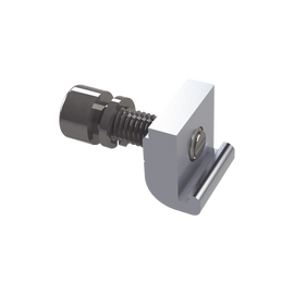 Conector G con tornillo para fijación en riel 7