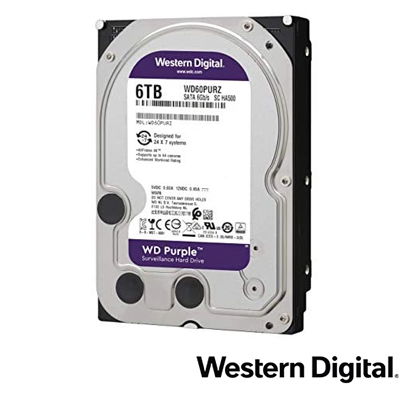 DISCO DURO DD 6TB SATA WD PURPLE WD62PURZ 24/7 OPTIMIZADO PARA VIDEOVIGILANCIA SATA III 6GB/S COMPATIBLE CON DVR Y NVR DE CUALQUIER MARCA DISCO DURO DD 6TB SATA WD PURPLE WD62PURZ 24/7 OPTIMIZADO PARA VIDEOVIGILANCIA SATA III 6GB/S COMPATIBLE CON DVR Y NVR DE CUALQUIER MARCA
