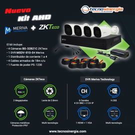 KIT ANALOGO 2MP 4x BS-32B21C +1x MSDV-910-04 +1x ENS-DC14 +4x MVA-HDCB18 +1x PS-1230 KIT ANALOGO 2MP 4x BS-32B21C +1x MSDV-910-04 +1x ENS-DC14 +4x MVA-HDCB18 +1x PS-1230