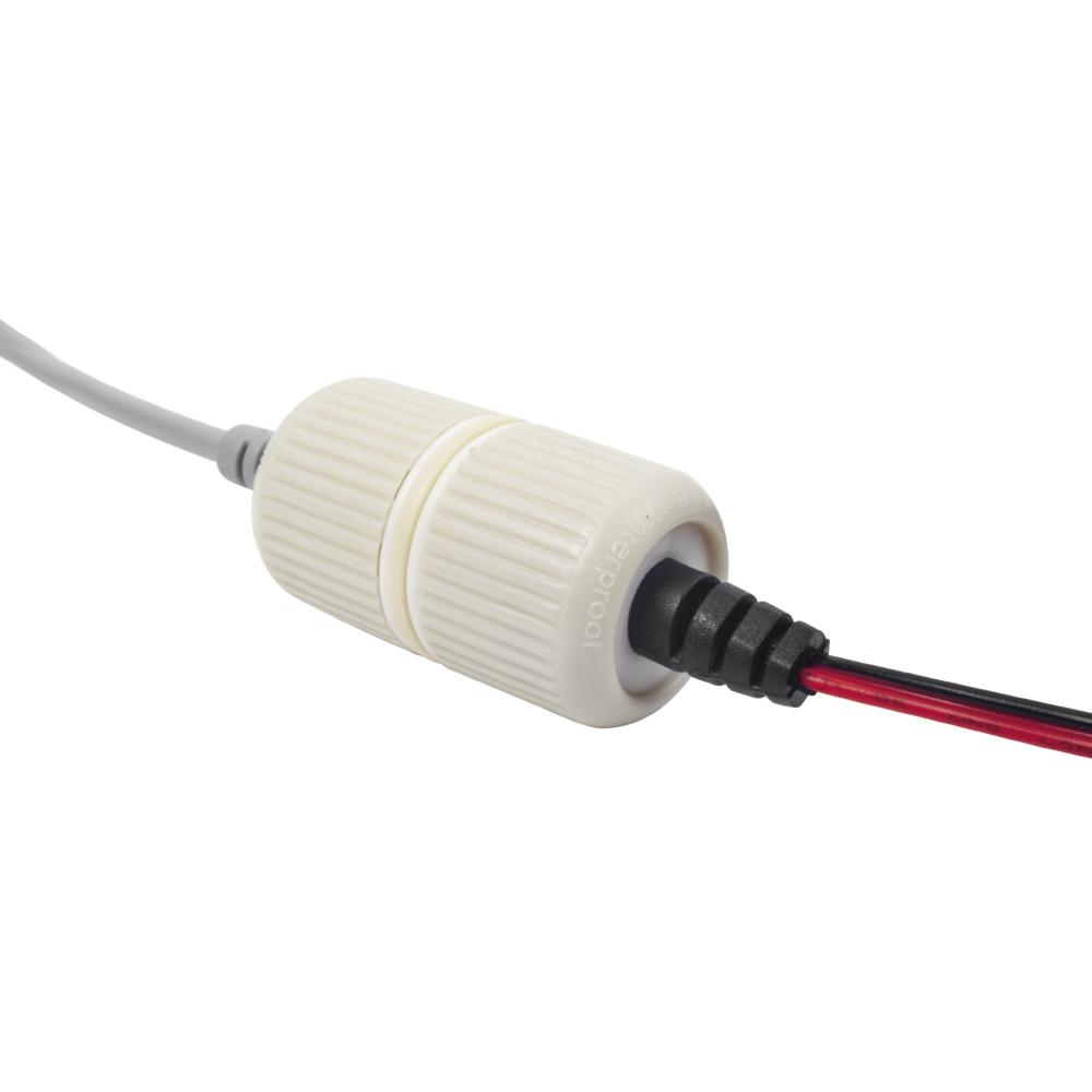 Protector para Exterior IP68 / Adaptador para el Conector Tipo Plug (12 VCD) en Cámaras epcom / HIKVISION / HiLook