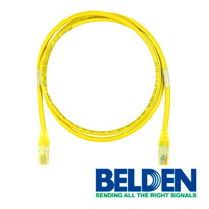 PATCH CORD UTP CAT6 BELDEN C601104025 FORRO PVC AMARILLO CMR-RISER 4 PARES CALIBRE 24 AWG 100% COBRE USO INTERIOR PARTES RELACIONADAS:CONECTORES MODULARES CAT6 PATCH PANEL CAT6 LONGITUD 25 PIES 7.62 METROS PATCH CORD UTP CAT6 BELDEN C601104025 FORRO PVC AMARILLO CMR-RISER 4 PARES CALIBRE 24 AWG 100% COBRE USO INTERIOR PARTES RELACIONADAS:CONECTORES MODULARES CAT6 PATCH PANEL CAT6 LONGITUD 25 PIES 7.62 METROS