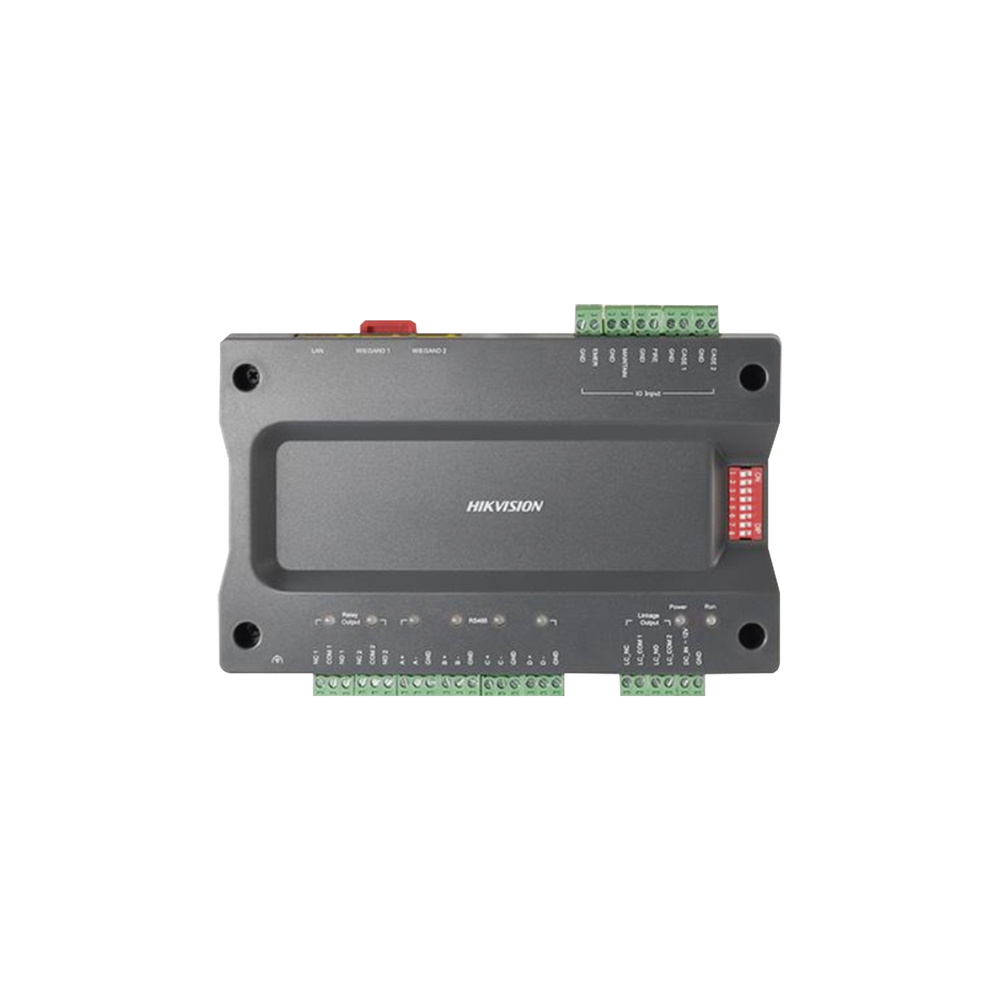 Controlador MAESTRO para Control de Elevadores / Control de Acceso para los pisos de los Elevadores por Huella o Tarjeta / Programación por IVMS4200 o Interfaz Web