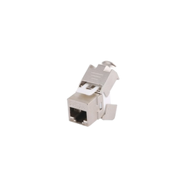 Módulo Jack Keystone Cat6 Blindado (STP) sin herramienta (toolless)