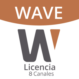 Licencia de 8 Canal de Wisenet Wave Profesional