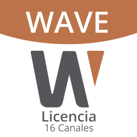 Licencia de 16 Canales de Grabación Wisenet Wave Profesional