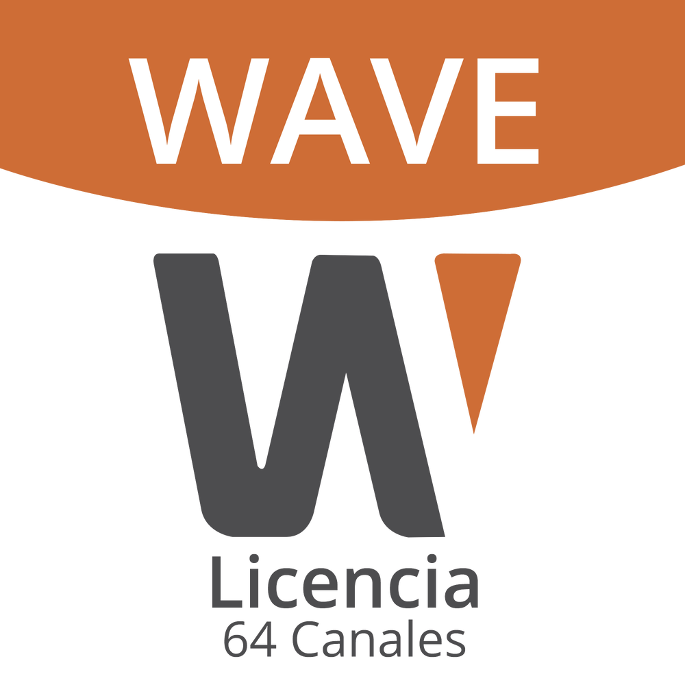 Licencia Wisenet Wave Para 64 Canales  de Grabador Hanwha