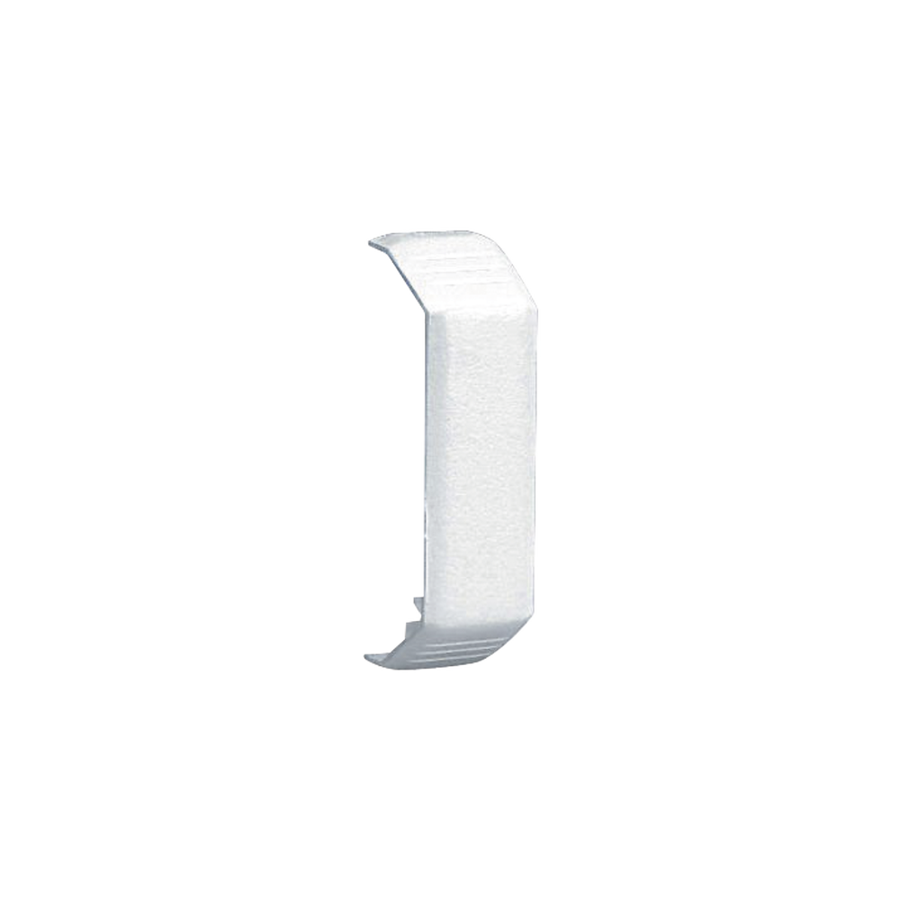 Unión recta de tapa, para uso con canaleta T45, Material PVC Rígido, Color Blanco Mate