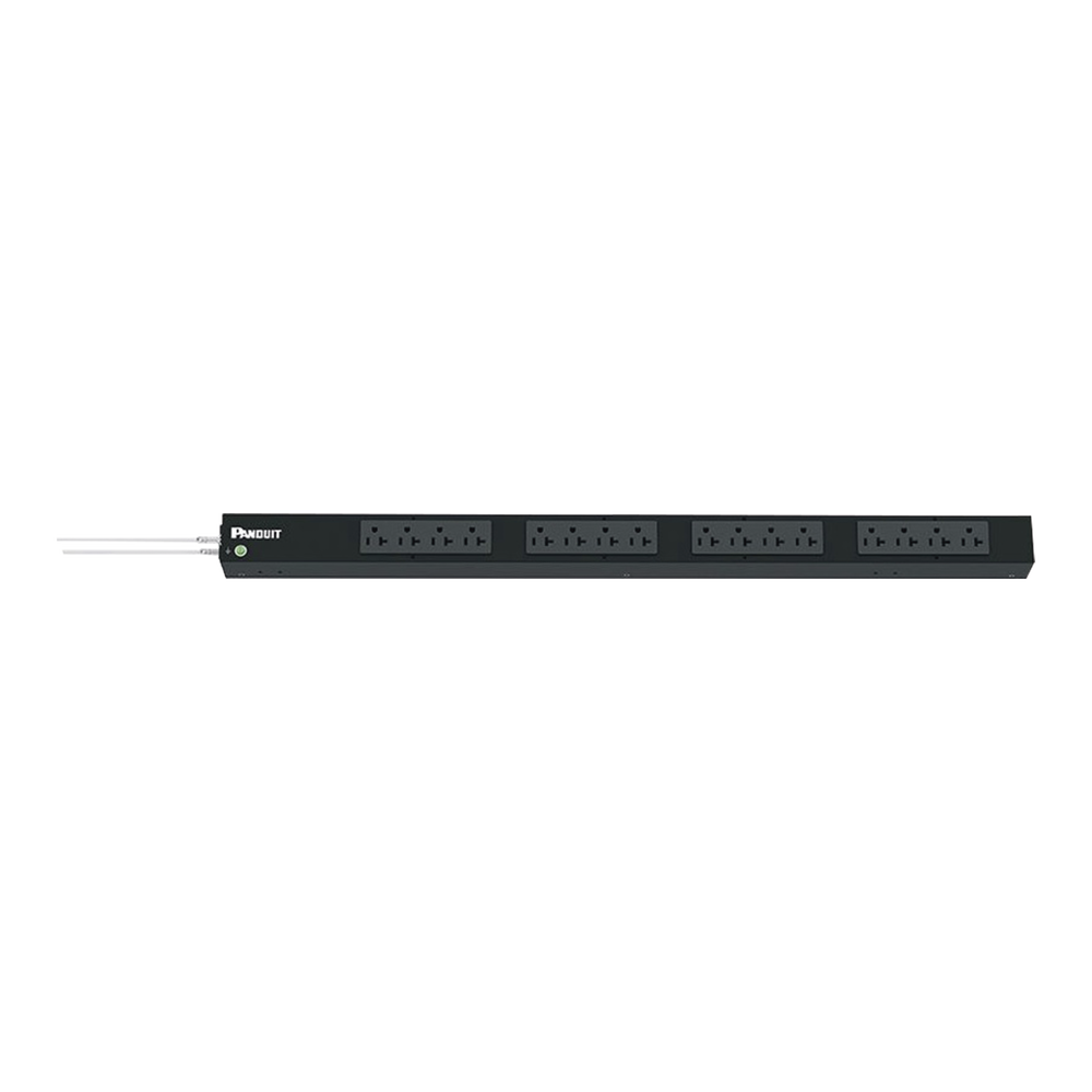 PDU Básico para Distribución de Energía, Enchufe de Entrada NEMA 5-20P, Con 16 Contactos NEMA 5-20R, de Instalación Vertical, 20 Amp, 120 Vca
