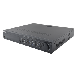 DVR 4 Megapixel / 24 Canales TURBOHD + 16 Canales IP / 4 Bahías de Disco Duro / 4 Canales de Audio / Videoanalisis / 16 Entradas de Alarma
