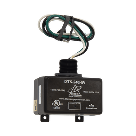 Dispositivo de protección contra sobretensiones, con cable duro 220-240V