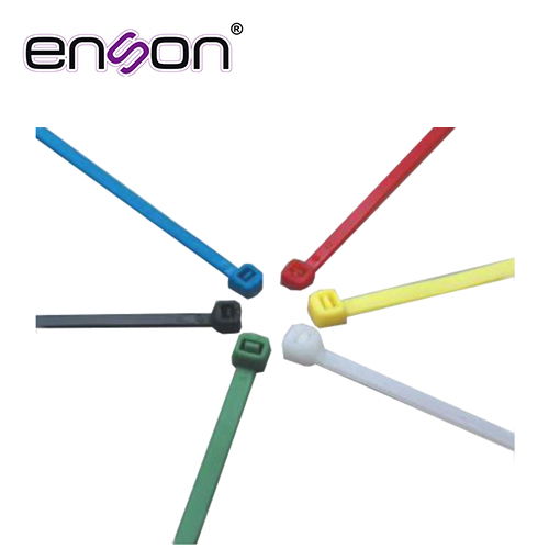 CINCHO DE NYLON ENSON ENS-CH360B COLOR NEGRO DE 4.8 X 360MM DE LONGITUD FUERZA DE TENSIÓN DE HASTA 22 KGS
