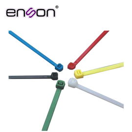 CINCHO DE NYLON REUTILIZABLE ENSON ENS-CHR200 4.8 X 200MM DE LONGITUD FUERZA DE TENSION DE HASTA 18 KGS
